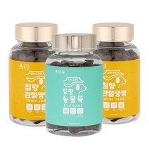 강아지 영양제 100g 댕이수랏간 침향 눈물뚝 피부&피모 심장튼튼 관절쌩쌩, 1개, 관절쌩쌩 2개+눈물뚝
