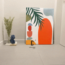 최화룸 diy 명화그리기 세트 추상화 시리즈 유화그리기 그림그리기 유화색칠하기 아크릴화 캔버스페인팅 피포페인팅 (물통+붓세트), 4.인더베이스(붓+물통 사은품 세트)