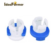 3d프린터 10Pcs Ultimaker 2 UM2 커넥터 보어 6mm PTFE 튜브 커플 링 콜레트 및 클램프 클립 세트 3.0mm 필라멘트 용 3D 프린터 부품.