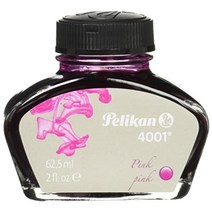 펠리칸 4001 병잉크 62.5ml 모음 6컬러 일본직배송, 핑크