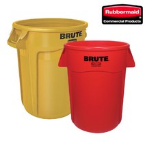 [∂LL7] 루버메이드-BRUTE 원형컨테이너 FG264360YEL 166.5L 대형쓰레기통 다용도함 점포휴지통 업소휴대통_h§eEA, §본상품§e, 옵션무[#@$]