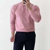 간빠레 21컬러 봄 가을 겨울 부드러운 라운드 니트