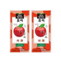 미닛메이드 사과 주스 조이 쥬스 애플주스 팩음료 195ml 32팩