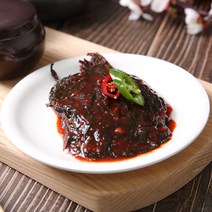 국산 간장깻잎장아찌 된장깻잎 양념깻잎 업소용 여행용 생깻잎무침 절임 200g 400g 1kg, 양념깻잎 1kg