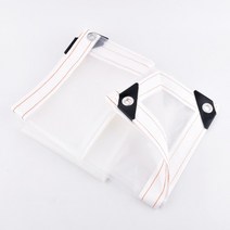 하우스농자재 비닐하우스 자재부속 0.1mm 플라스틱 투명 방수 천 흰색 가장자리 pe 필름 타포린 온실 즙이 많은 식물 따뜻한 방수 천을 유지, 3x6m