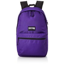 [슬래셔] [유니섹스] 배낭 23L (발수 가공) [ THR-225 Backpack ] 세련된 A4 수납 PLBK퍼플 블랙