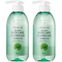 어라운드미 시카트리케어 바디워시 티트리향, 500ml, 2개