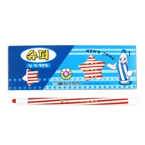 (지구) 슈퍼 색연필 낱색 12자루X1타 지구슈퍼색연필, 12개, 주황