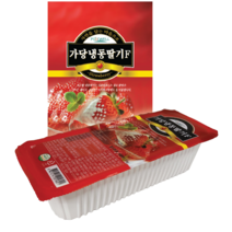 [푸드웰] 가당 냉동 딸기 1kg x 8ea