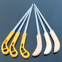 수동 톱 G30 목공 마이터 왕복 목재 쇠톱 일본 미니 원형 캠핑 금속 나이프 밴드 컷 직소 목공 금속 절단, 01 Wooden handle