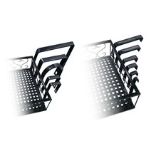 모칸도 화분걸이 고리 (난간용 & 창틀용고리 )낱개 상품, 블랙, 난간용 직각고리, 직각13cm
