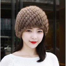 겨울 밍크모자 에스키모 따뜻한 여성 퍼 방울 엄마