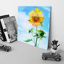 꾸밈 ic219-아크릴액자수채화플라워 액자, 1.수채화플라워_해바라기
