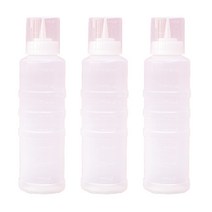 국내생산 업소용 잘라쓰는 소스통 1구 뚜껑 포함, 3개, 700ml