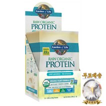 미국산 가든오브라이프 로우 오가닉 프로틴 무맛 280g Raw Organic Protein Garden of Life 선물증정, 1개
