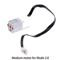 RC부품 액세서리 Wedo 2.0 중형 모터 빌딩 부품은 장난감 용 45300 로보틱스와 호환됩니다., 01 A