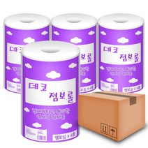 신화 점보롤 업소용화장지 대용량화장지 꽃무늬 2겹 230m 4롤x4팩 총16롤(1박스), 상세페이지 참조