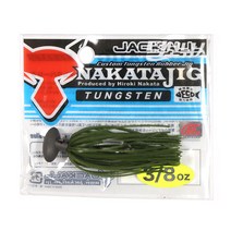 자칼 나카타 지그 NAKATA JIG TUNGSTEN 10gGreen Pumpkin Seed, 단품