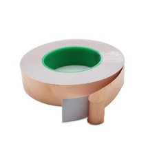 50m 구리 호일 전도성 테이프 스크리닝 표준 접착제 EMI 차폐 슬러그 장벽 용 3mm ~, 30mm x 50m 1개