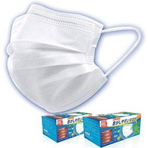 일본직발송 6. Briskyjp 【재고 있음 100장】마스크 부직포 통기성 여름용 가능 3층 구조 고밀도 필터 일