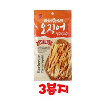썬푸드 바베큐조미오징어30g 3봉지 /오징어채, 썬푸드 바베큐조미오징어30g 3봉, 3개