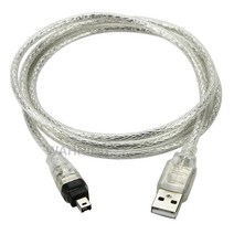 1394 케이블 1.5M USB 남성 Firewire 1394 4Pin 남성 어댑터 코드 확장 소니 DCR-TRV75E 캠코더 iLink IEEE 1394 케이블 400Mbps, 01 150cm, 01 150cm