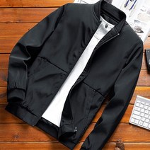 남성 봄 가을 스타디움 야구 점퍼 간절기 블루종 자켓 WI141J