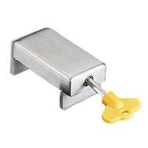 창문 스토퍼 미닫이 문 잠금장치 슬라이딩 도어 아파트방범창 _ 7501209EA, $ 본상품선택