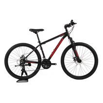 아메리칸이글 AE30 입문용 알루미늄21단 기계식디스크브레이크 27.5 MTB자전거, 15인치, 블랙(무광)