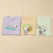 폴햄키즈 여아 스누피 콜라보 맨투맨 PKC2TS2220