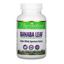 파라다이스 바나바잎추출물 250mg 60정 180정