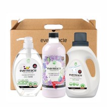 [이엠코라존] 살리미EM세트2(세탁세제 섬유유연제 주방세제) 선물세트 창립기념일 행사용품 모임상품, 1세트