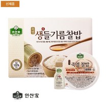 인산가 생들기름찰밥 죽염찰밥 180g 10개 인산 죽염 찰밥