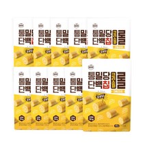 [다신샵] 통밀당 단백칩 크리스피롤 크림치즈 10봉 / 프로틴스낵, 단품