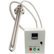 물 데우는 기계 온수기 열봉 가열기 수중 열선 수조용, 온도 조절 상자 + 380V 6KW 튜브