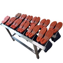 장화건조대 장화 걸이 걸이대 꽂이 건조기 보관 정리대 부츠 신발 전투화 군화 소독기 살균기 거치대 진열대 HACCP 위생, KP-10 (10컬레건조용)