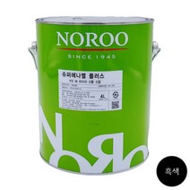 에나멜페인트 4L 흑색 유광 외부용페인트 금속페인트