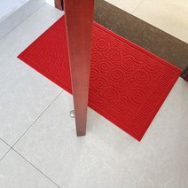 입주민 문 매트 입주민 문 매트 입주민 문 매트 입주민 문 매트 가정용 매트 흡수 미끄럼 방지 화장실 카펫, Xiangyun 레드