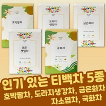호박팥차 국화차 금은화차 도라지생강차 자소엽차 붉은깻잎차 차즈기차 티백 커피 생수 물 식수 대신 대용 마시는 우려먹는 차 마실차 사무실 회사 탕비실 차종류 침출차 티타임 다과시간