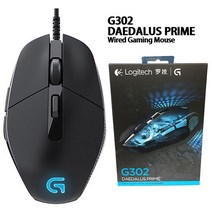 로지텍 시리즈 마우스 G403/G502 영웅/MX518/G402/G302/G102 2 세대/G300s 유선 게이밍 마우스 데스크탑/노, 02 G302, 한개옵션1