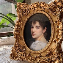 침실 황금 복고풍 장식 그림 프레임 수지 바로크 거실 침실 소파 배경 벽, 01 1