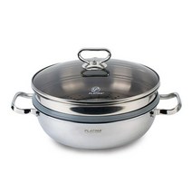 인덕션 스텐 고급 통3중냄비 26 찜냄비 만두찜통 멀티찜솥 찜기 조개찜그릇 보쌈찜기 꽃게찜기 대게찜기, 상세페이지참조