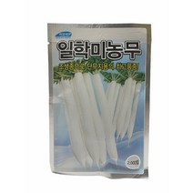 단무지 무 씨앗 조생종 일학미농무 2000립 농우바이오