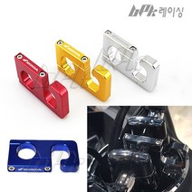 BPK 오토바이 스쿠터 봉지걸이 핸들 고리 22MM 핸들 튜닝 헬멧 배달 가방, 더뉴 블루