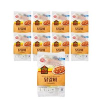 오뚜기 밀키트 닭갈비 간편식 가정대용식 520G HMR 캠핑음식, 9개