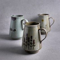 모리 도자기 저그 1200ml 3종, 민들레