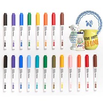 모나미 세라믹 마카 낱색 480 482 도자기 핸드 페인팅, 레드