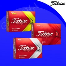 타이틀리스트 트루필 골프공 TruFeel 골프볼, 옐로우, 1개