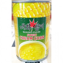 스위트크림콘(옥수수죽 대화엠피 425g) X24, 상세페이지 참조, 상세페이지 참조