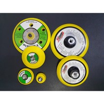 원형 샌딩 흡진 벨크로패드 1인치/ 2인치/ 3인치/ 4인치/ 5인치, 2인치(나사 M8), 1개